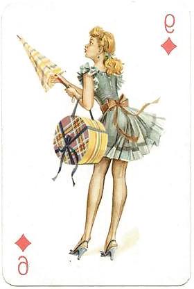 25P Erotic Playing Cards 2 - Bridge c. 1935 for rbr1965