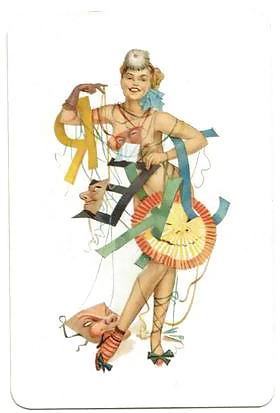 25P Erotic Playing Cards 2 - Bridge c. 1935 for rbr1965