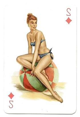 25P Erotic Playing Cards 2 - Bridge c. 1935 for rbr1965