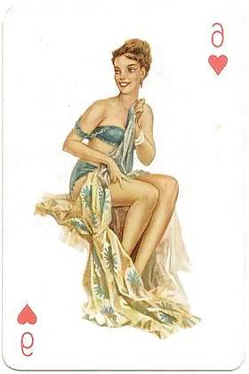25P Erotic Playing Cards 2 - Bridge c. 1935 for rbr1965