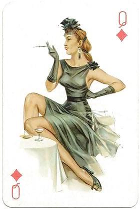 25P Erotic Playing Cards 2 - Bridge c. 1935 for rbr1965
