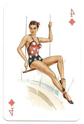 25P Erotic Playing Cards 2 - Bridge c. 1935 for rbr1965