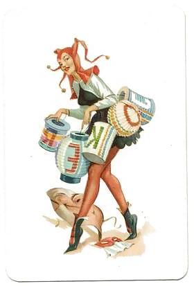 25P Erotic Playing Cards 2 - Bridge c. 1935 for rbr1965