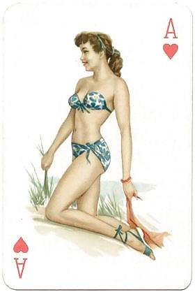 25P Erotic Playing Cards 2 - Bridge c. 1935 for rbr1965