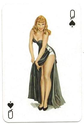 25P Erotic Playing Cards 2 - Bridge c. 1935 for rbr1965