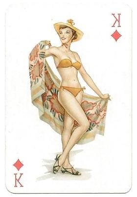 25P Erotic Playing Cards 2 - Bridge c. 1935 for rbr1965