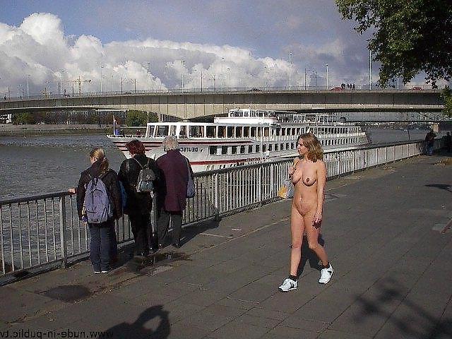22P Naked on the street