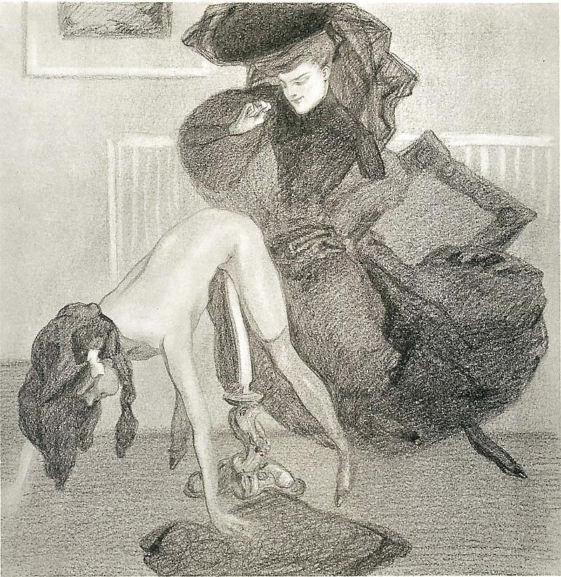 8P VonBayros erotic drawings