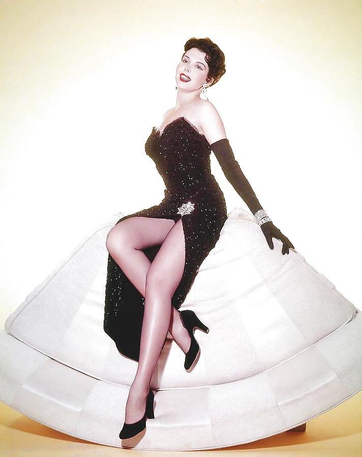 25P Vintage pics of celebrities wearing pantyhose