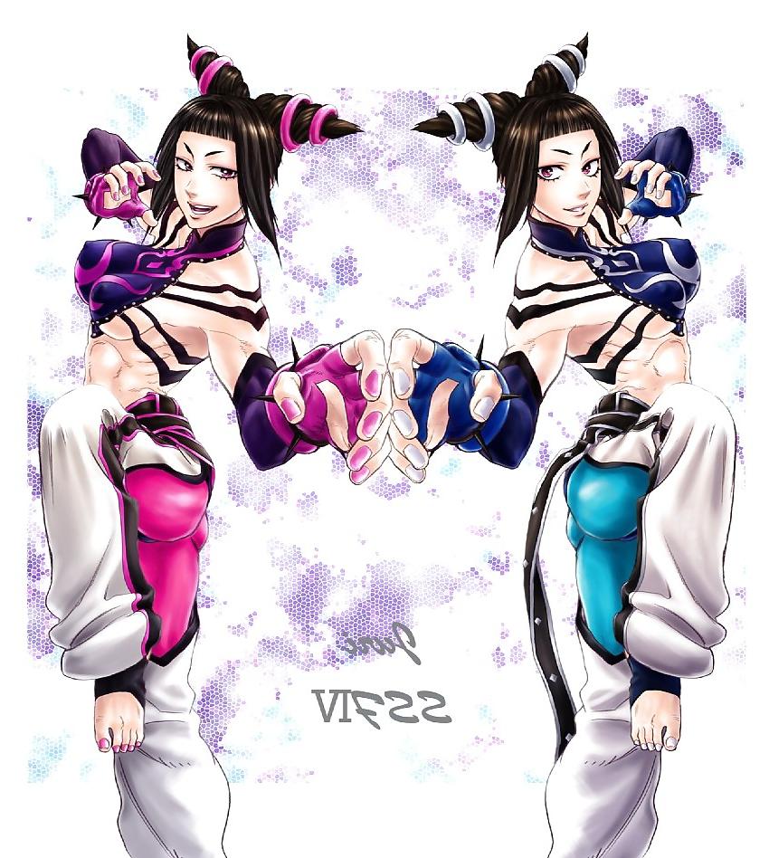 25P Ecchi Juri Han street fighter serie