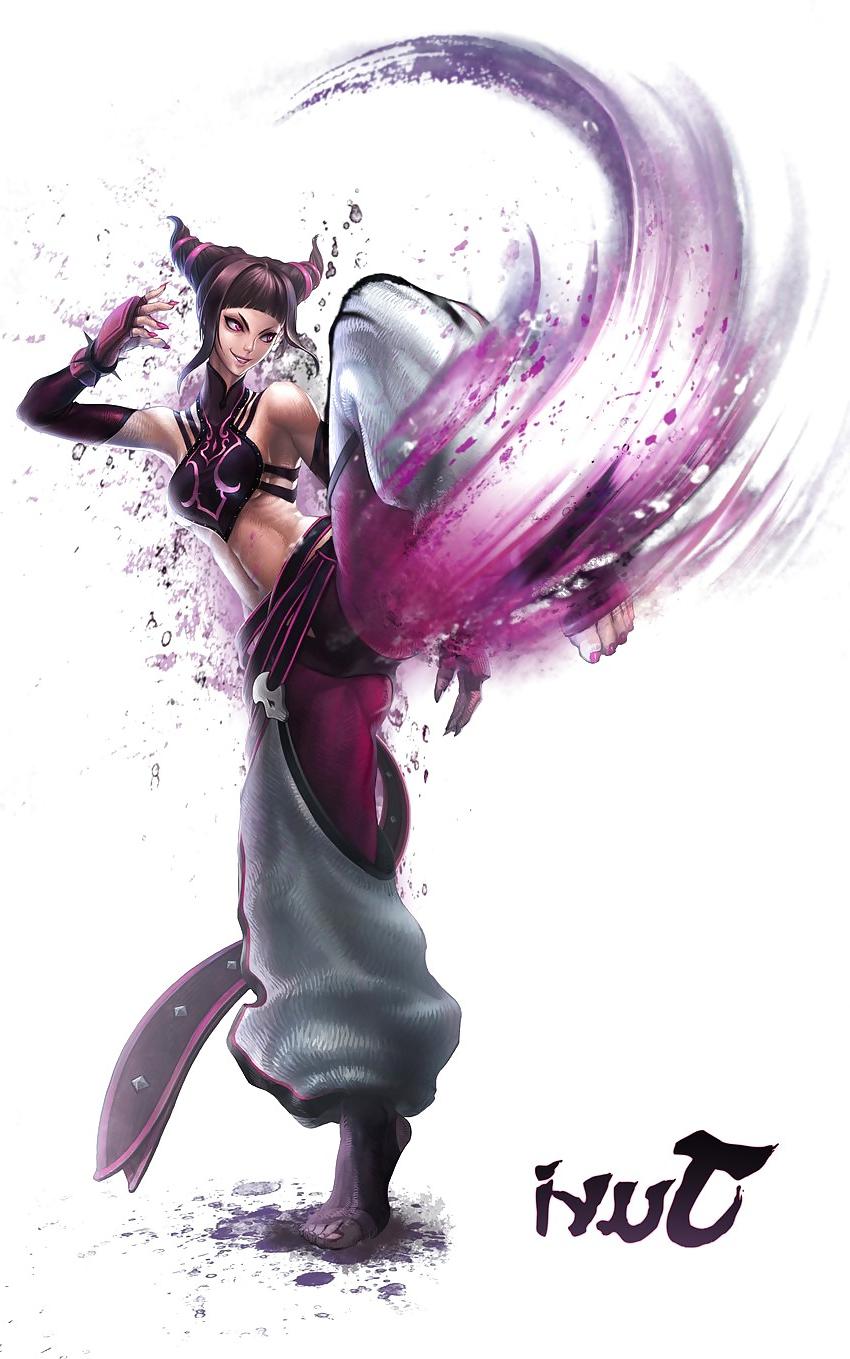 25P Ecchi Juri Han street fighter serie