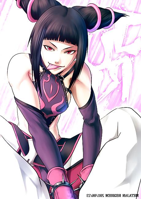 25P Ecchi Juri Han street fighter serie