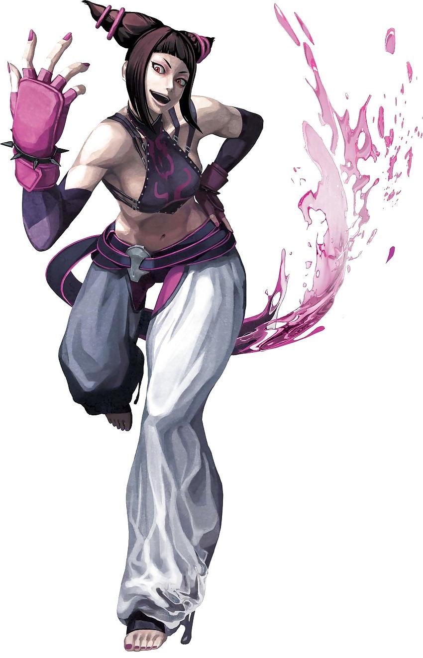 25P Ecchi Juri Han street fighter serie