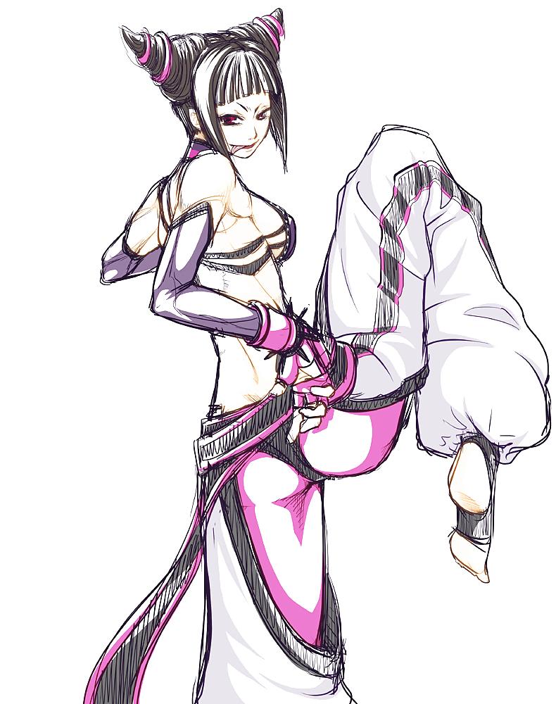 25P Ecchi Juri Han street fighter serie