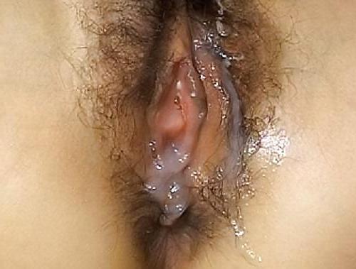 22P Cum in hair