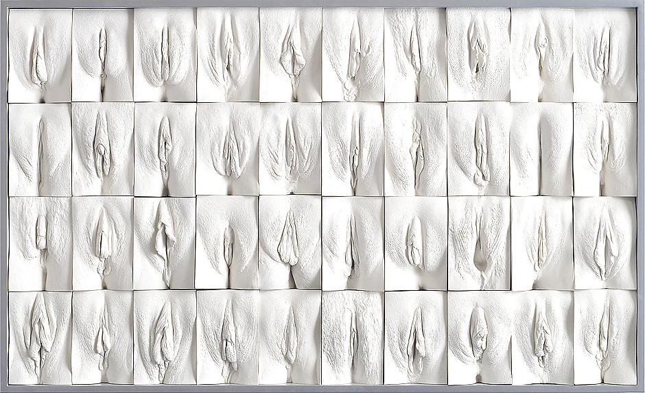 25P Big Erotic Sculptures 3 - Vulva Casts - Read Comment