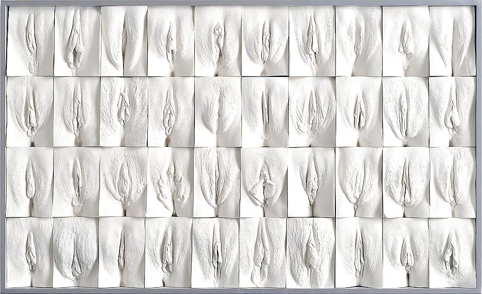 25P Big Erotic Sculptures 3 - Vulva Casts - Read Comment