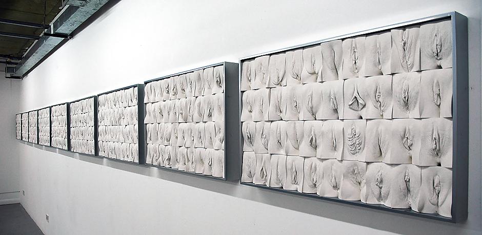 25P Big Erotic Sculptures 3 - Vulva Casts - Read Comment