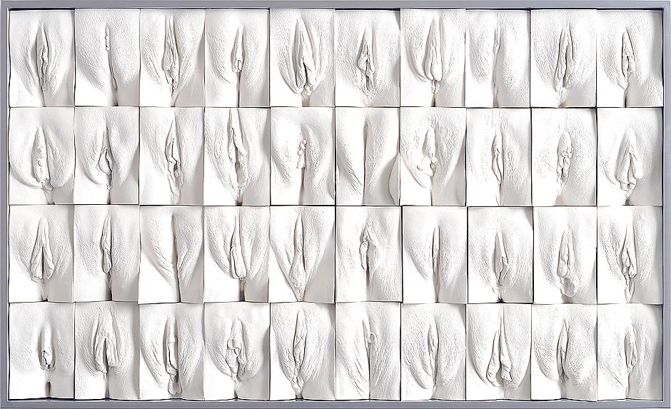 25P Big Erotic Sculptures 3 - Vulva Casts - Read Comment