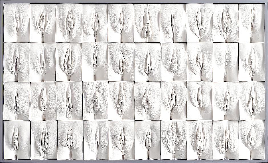 25P Big Erotic Sculptures 3 - Vulva Casts - Read Comment