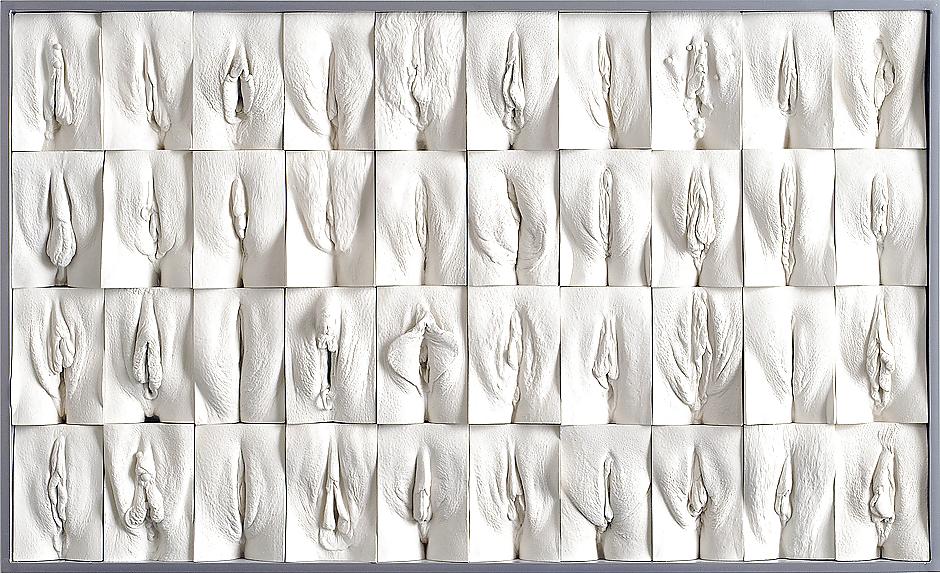 25P Big Erotic Sculptures 3 - Vulva Casts - Read Comment
