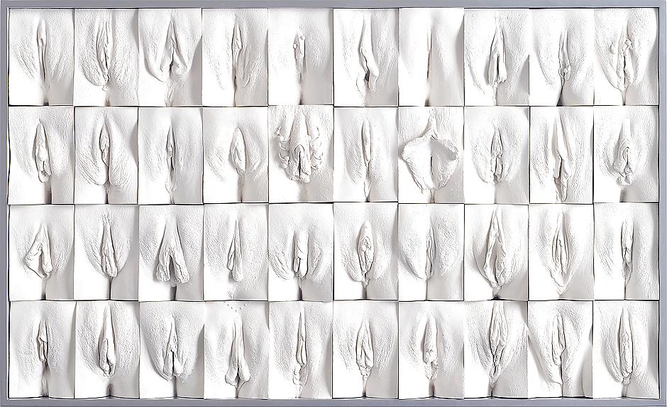 25P Big Erotic Sculptures 3 - Vulva Casts - Read Comment