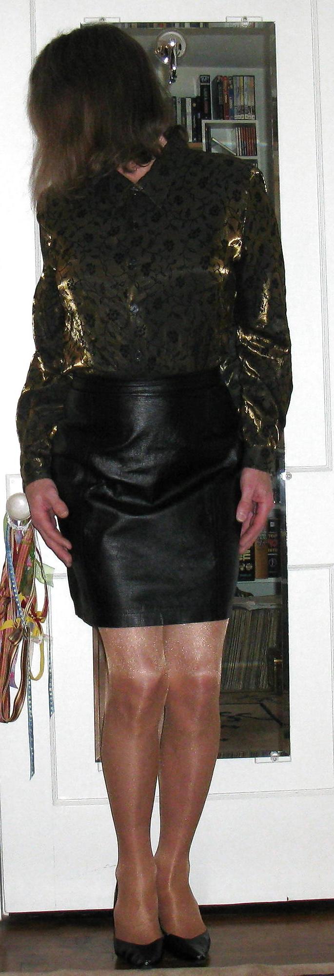 25P Crossdressing - Leather #2