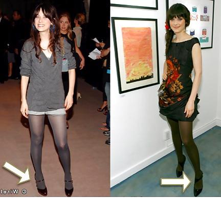 25P Celebs in pantyhose tights