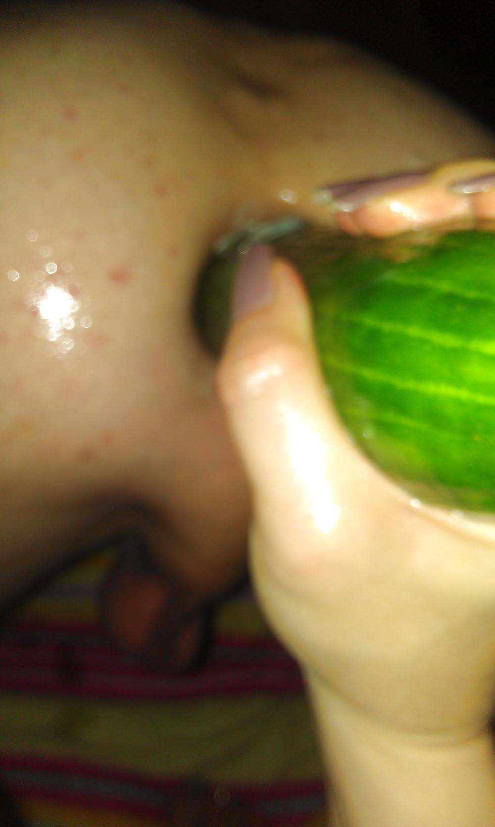 8P Anal cucumber 