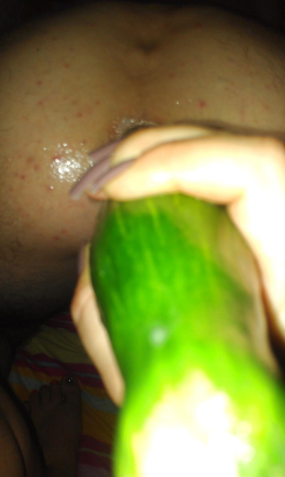 8P Anal cucumber 