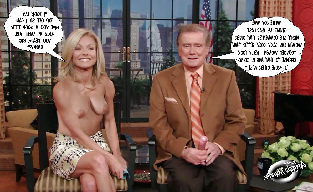 25P Kelly Ripa Panty Flash
