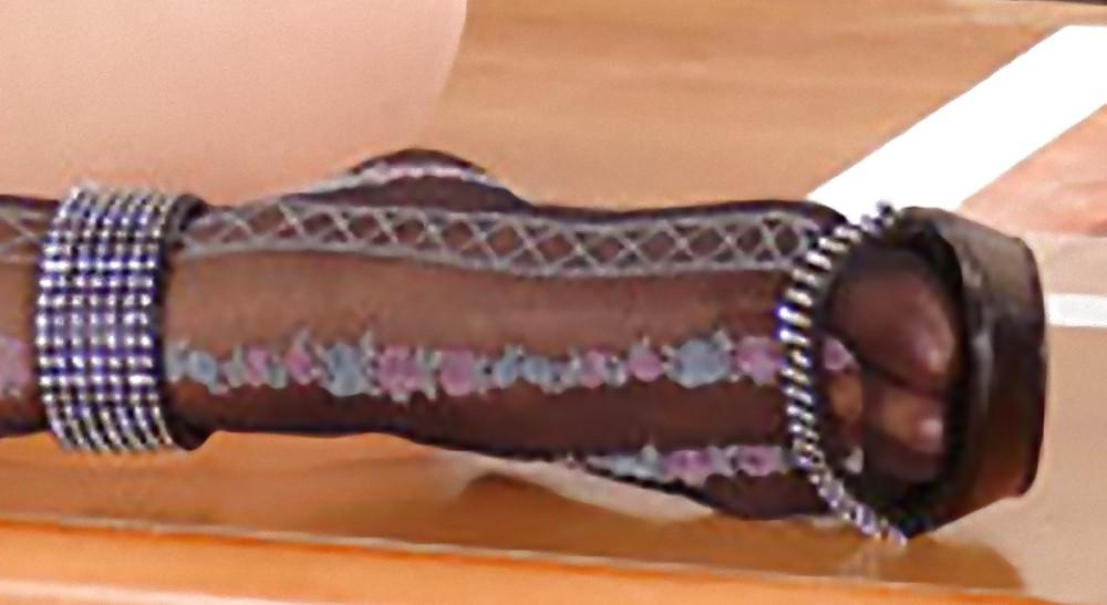 9P Anita Pearl with strange black stockings...