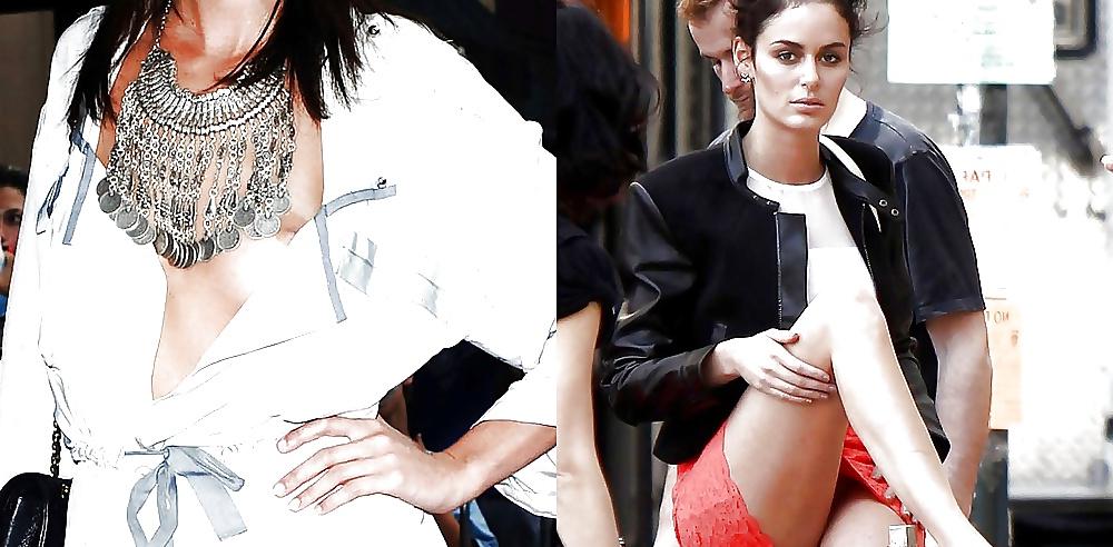 25P Celeb wardrobe malfunction vol IIII upskirt down blouse