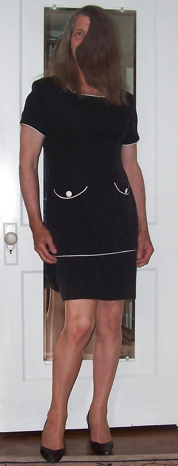 13P Crossdressing - Black with White Trim