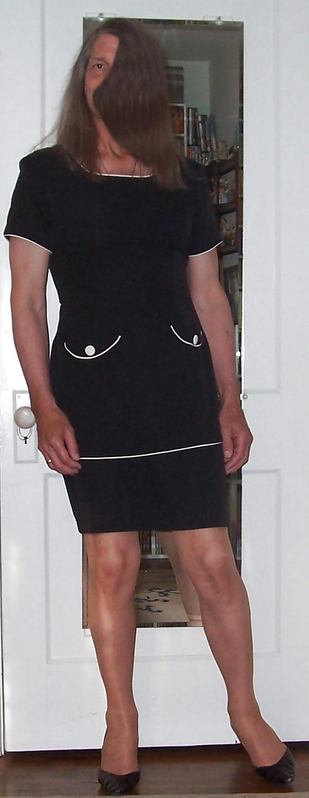 13P Crossdressing - Black with White Trim