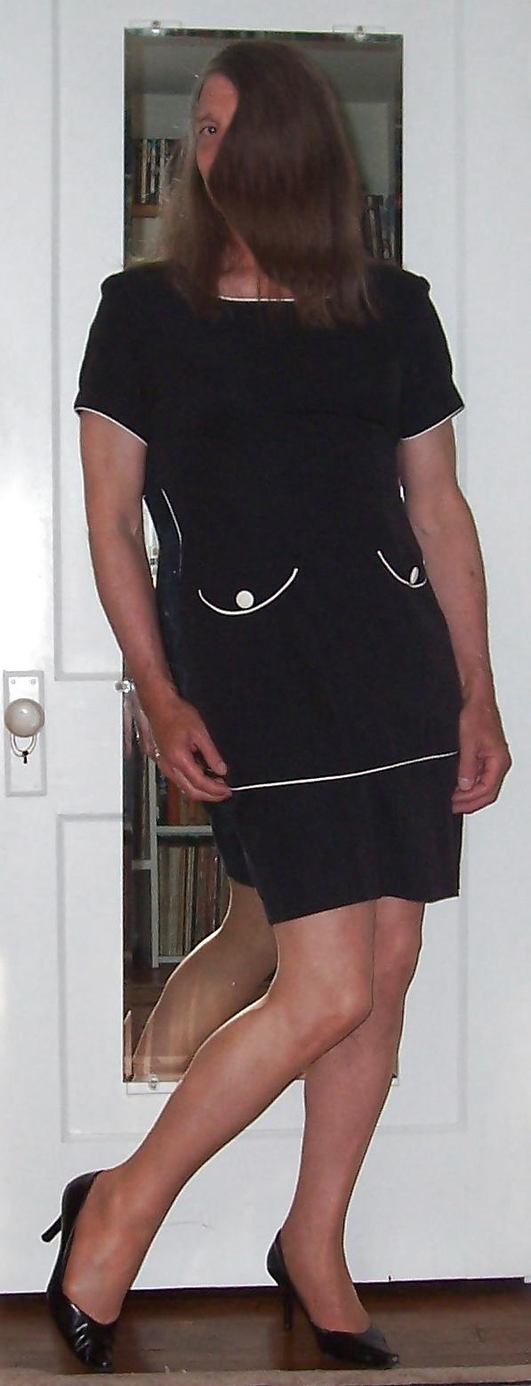 13P Crossdressing - Black with White Trim