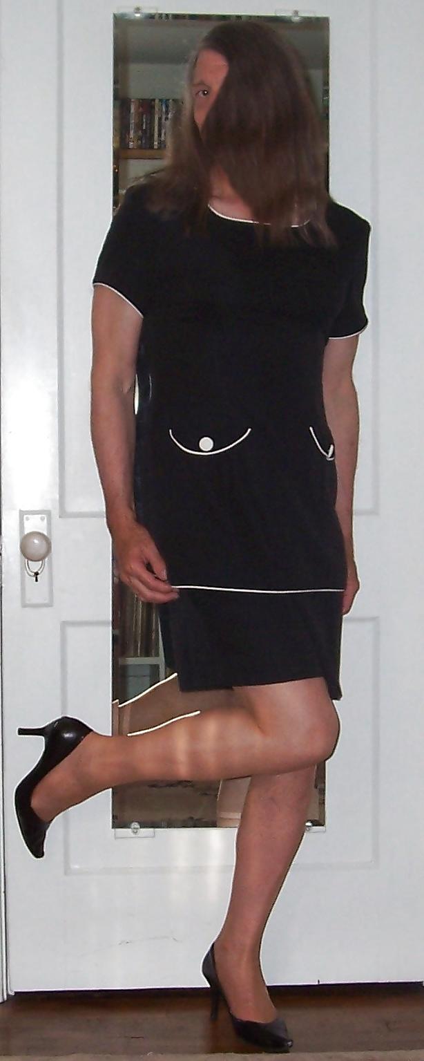 13P Crossdressing - Black with White Trim