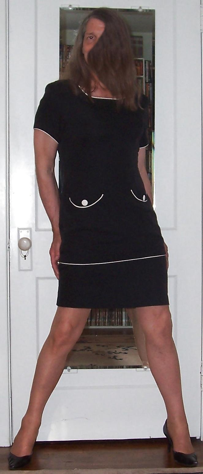 13P Crossdressing - Black with White Trim