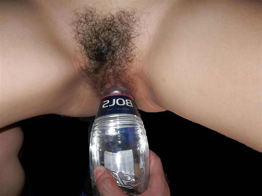 6P Pussy Drinking wine