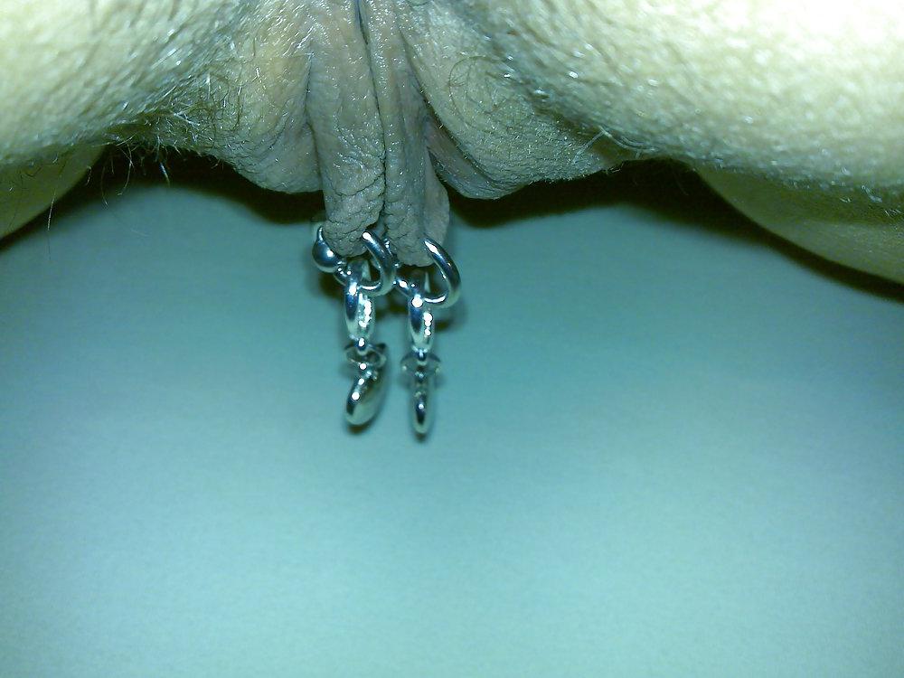 6P My pierced pussy 