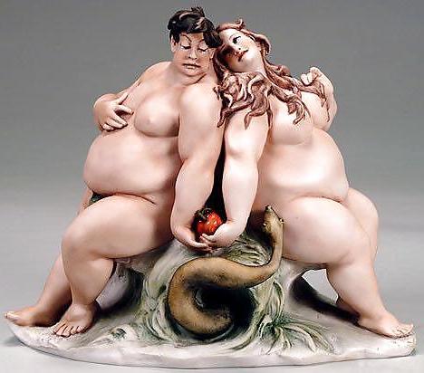 19P Small Erotic Sculptures 2 - Armani Knick-Knack Figurines