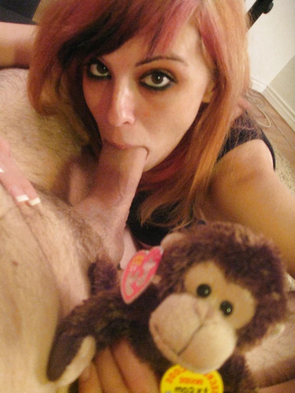 10P Emo teen sucks and fucked