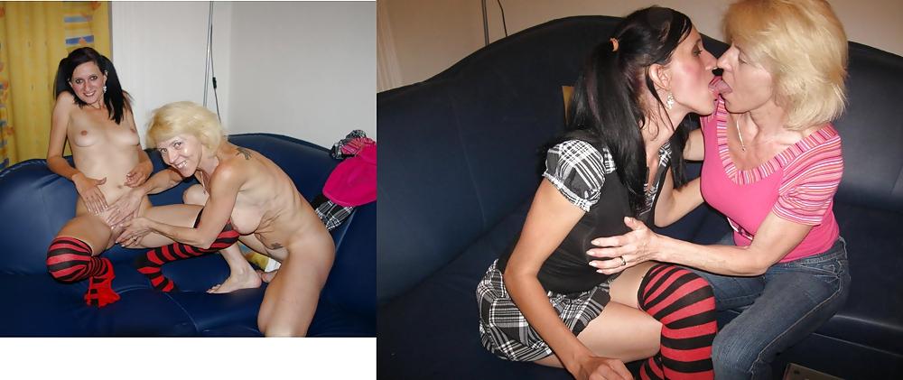 20P Dressed & Undressed Mature & Young Beauties