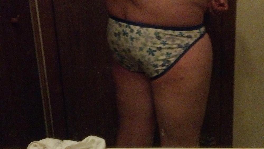 22P Crossdressing tight flared jeans