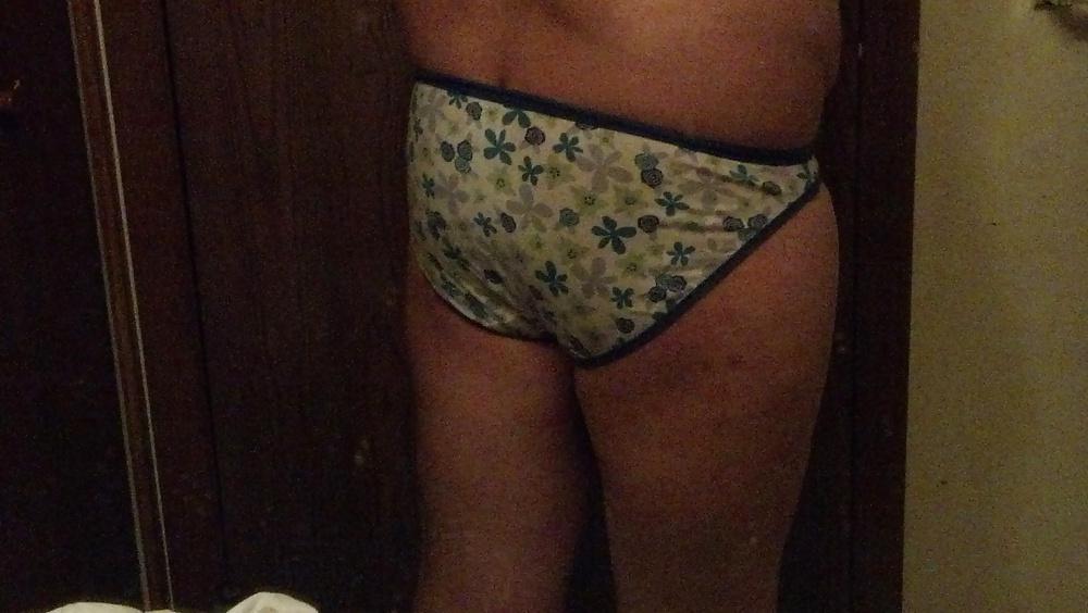 22P Crossdressing tight flared jeans