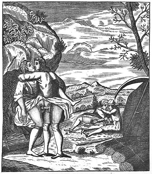 22P Erotic Book Illustrations 1 - The School of Women 