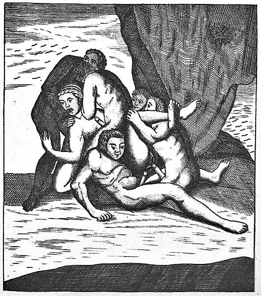 22P Erotic Book Illustrations 1 - The School of Women 