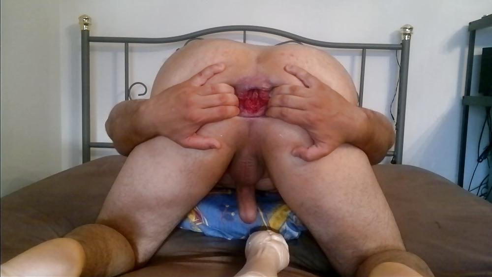 25P Extreme Anal Playing, Stretching with Fist Dildo, Faustfick.
