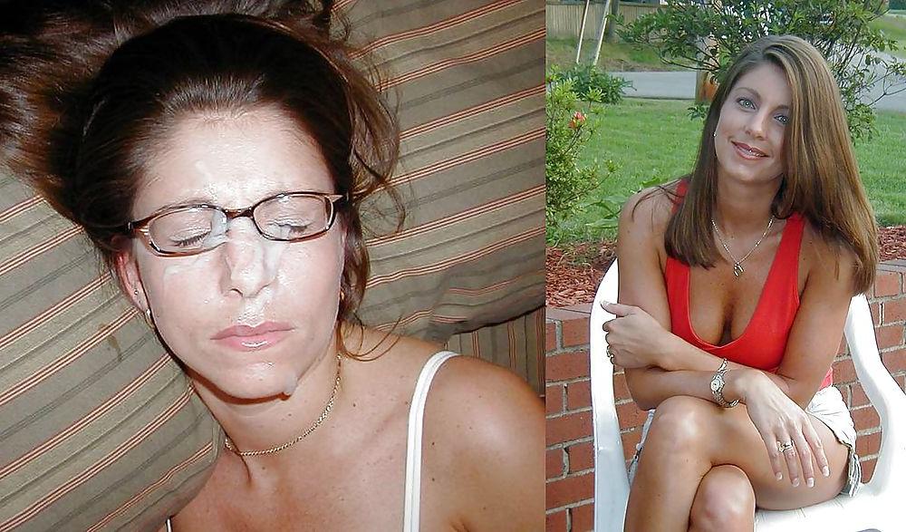 25P Before And After Cum . Teen - Milf - Mature 
