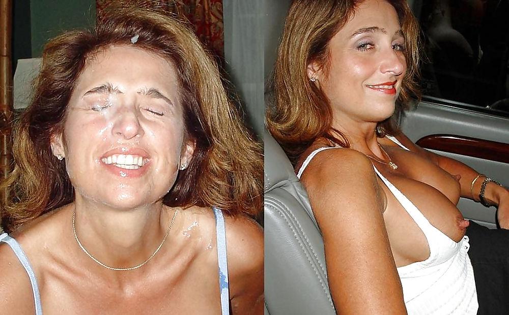 25P Before And After Cum . Teen - Milf - Mature 